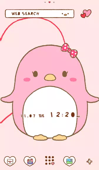 Couple Wallpaper: Penguins ภาพหน้าจอ 2