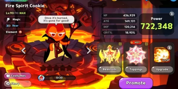 Cookierun Kingdom - jak budować i używać ciasteczka Spirit w PVE