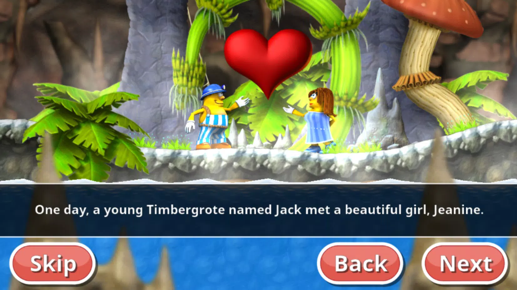Incredible Jack: 跳躍和跑步 螢幕截圖 1