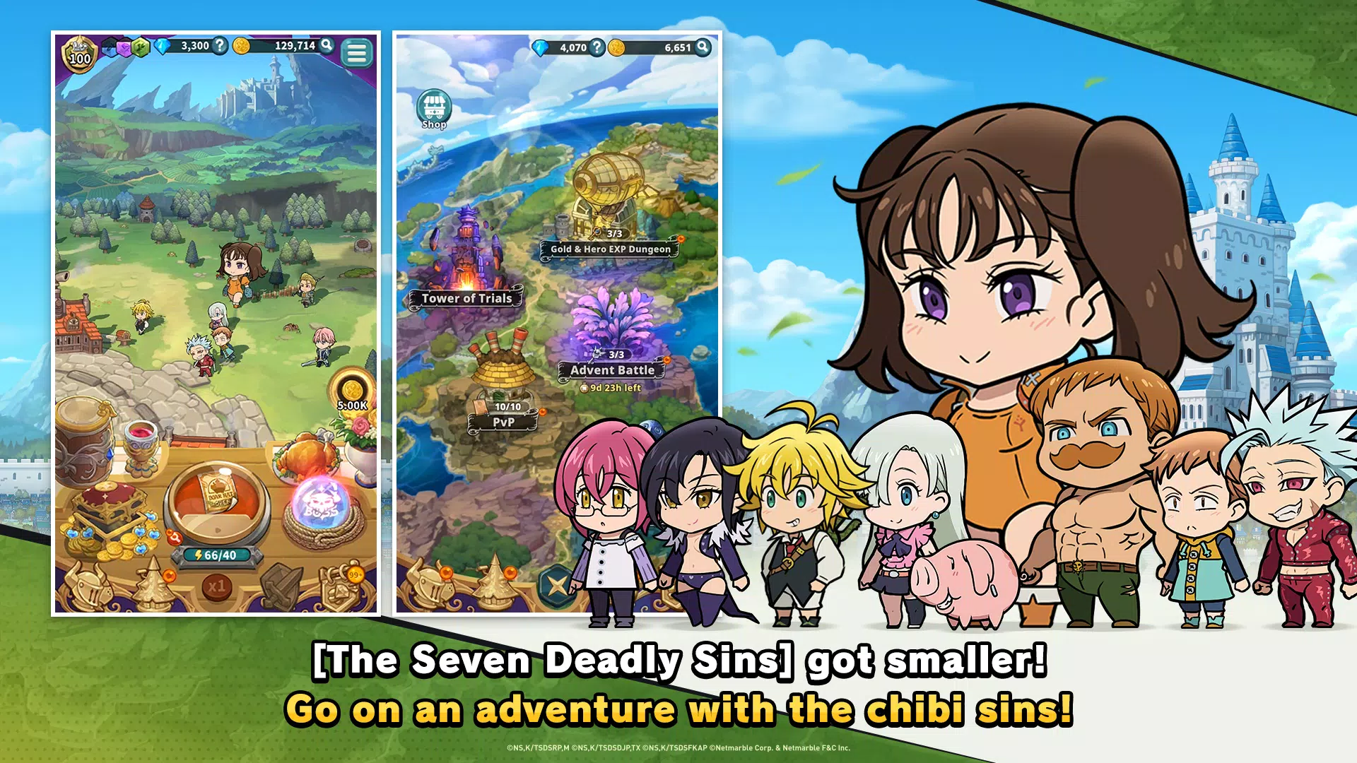 The Seven Deadly Sins: Idle Capture d'écran 2