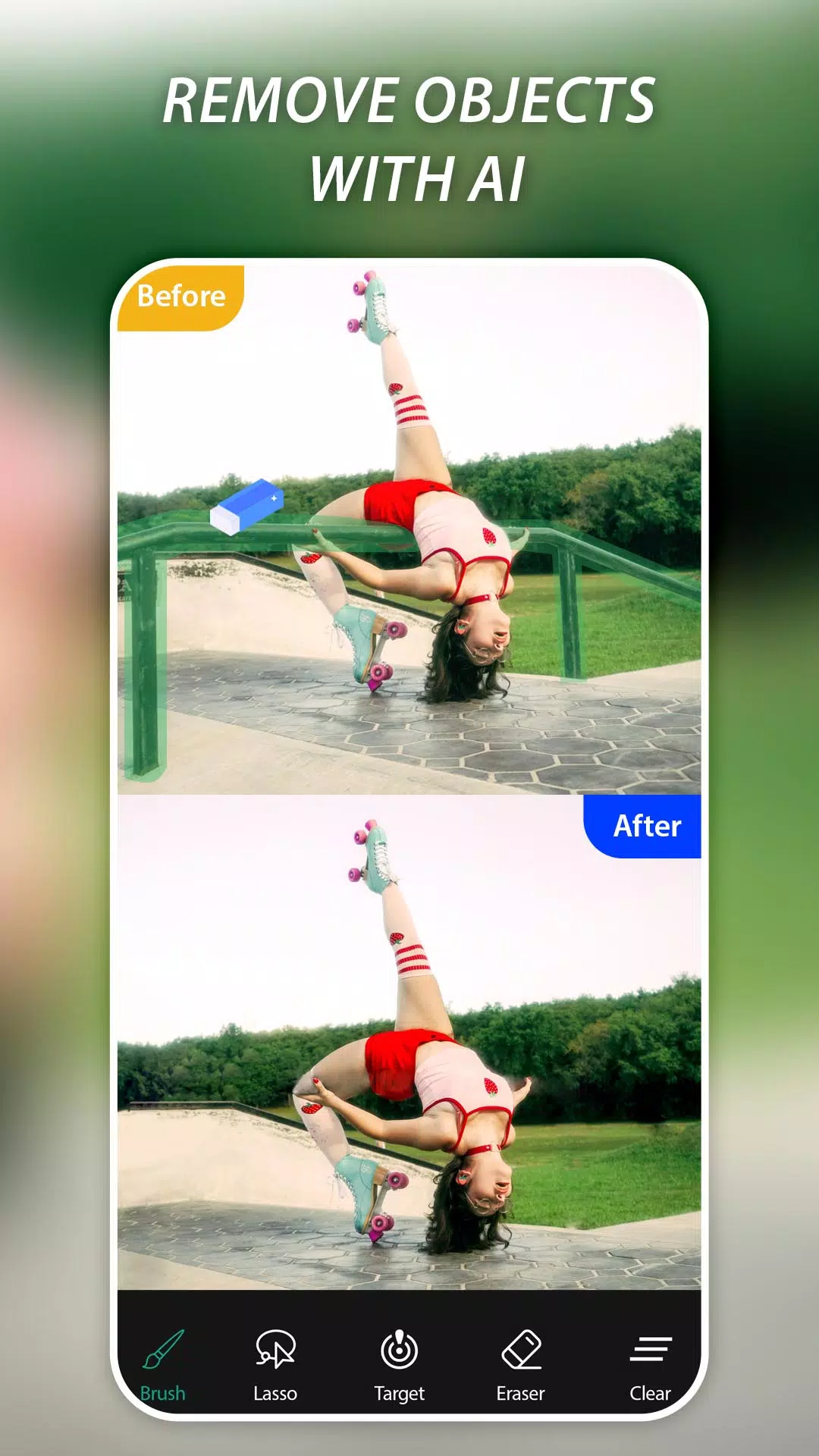 AI Remove Objects, Retouch Captura de tela 0