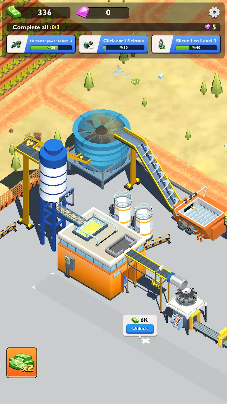 Idle Chips Tycoon Captura de tela 2