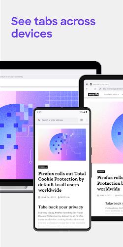 Firefox 瀏覽器：高速、隱私和安全兼備的瀏覽器 螢幕截圖 3