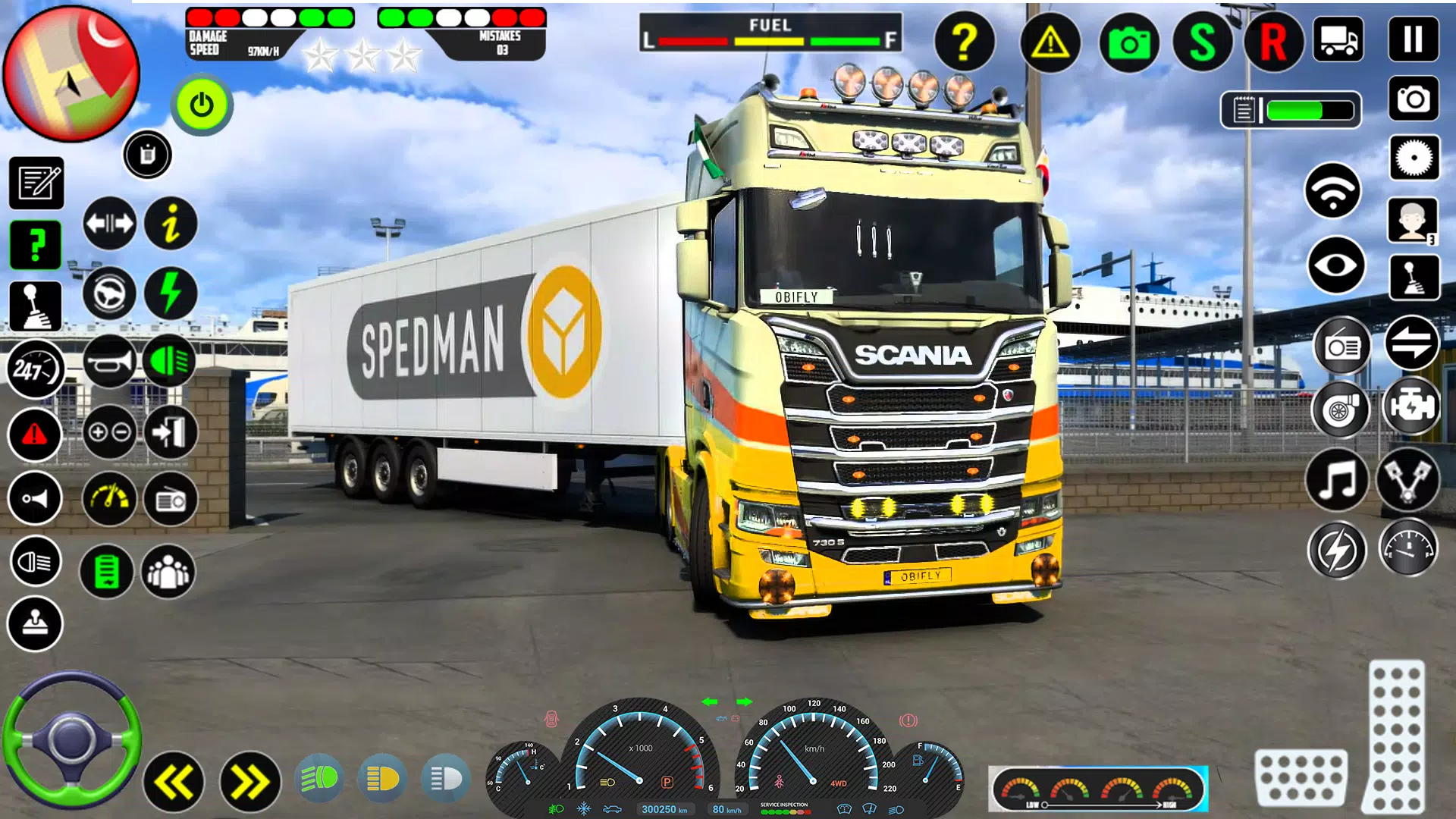Cargo Truck Driving Euro Truck スクリーンショット 1