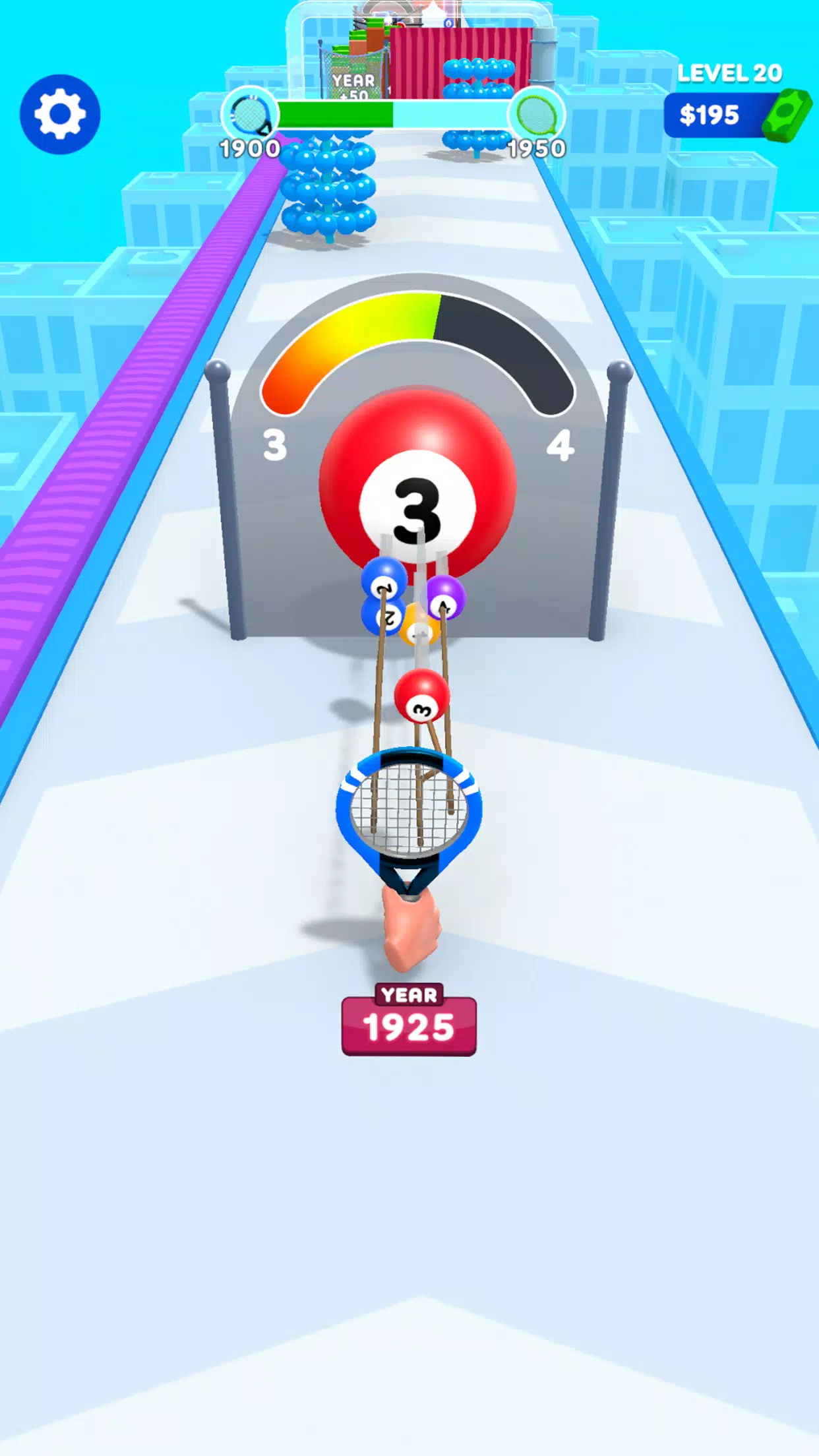 Racket Run Schermafbeelding 0