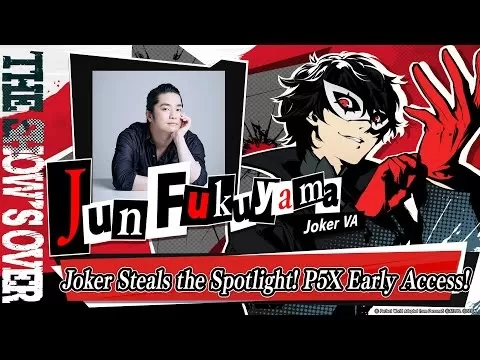 Persona 5 The Phantom X key visual featuring Joker and new characters