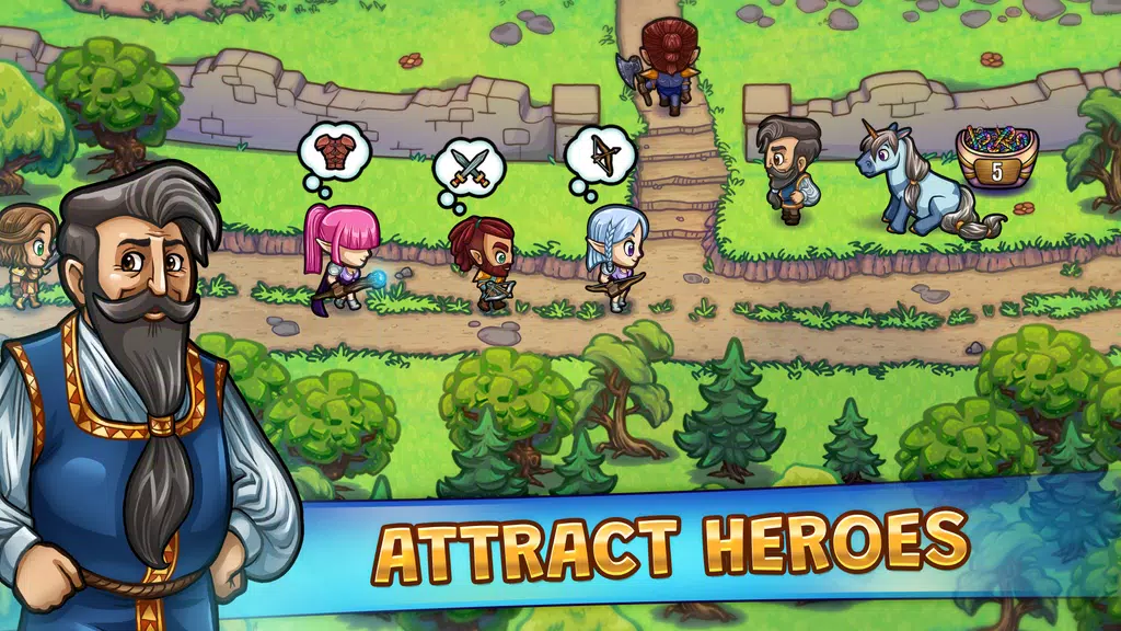 Hero Park: Shops & Dungeons应用截图第0张