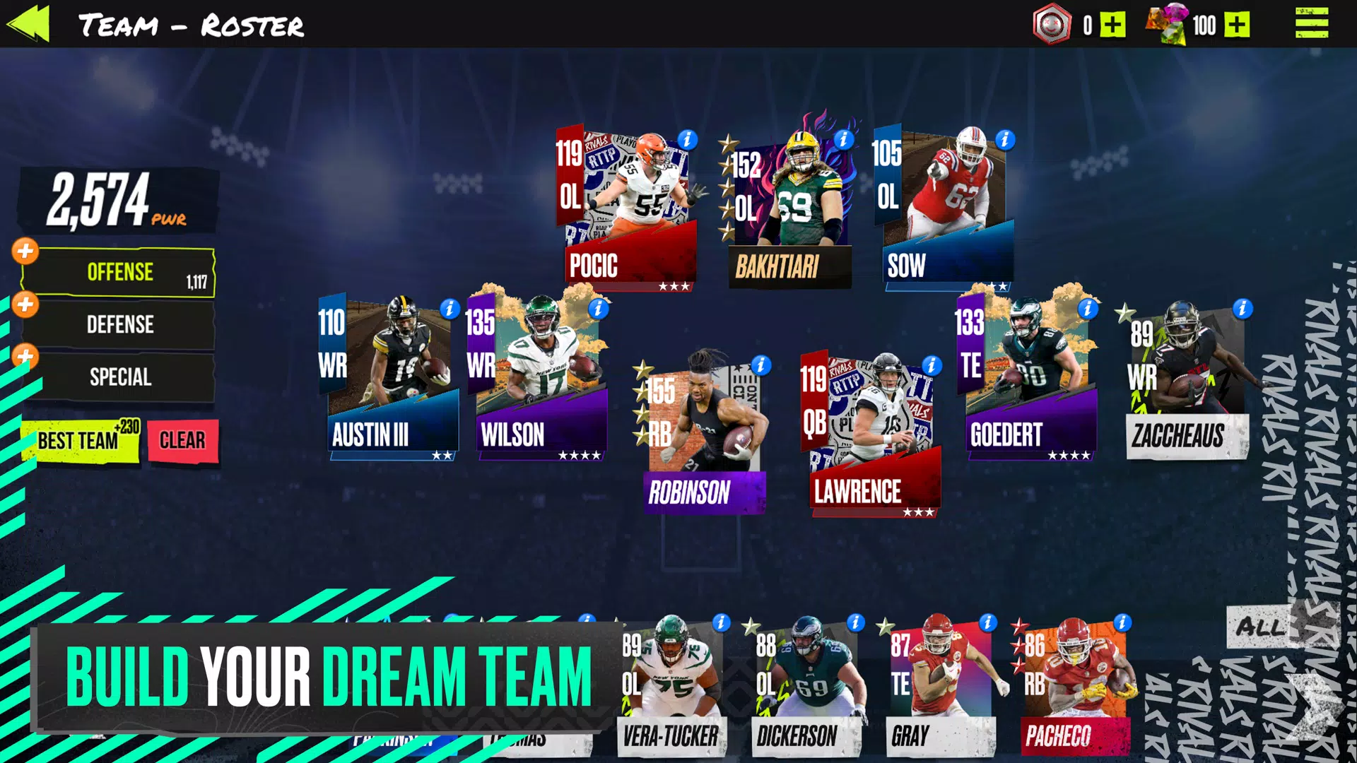 NFL Rivals Скриншот 2