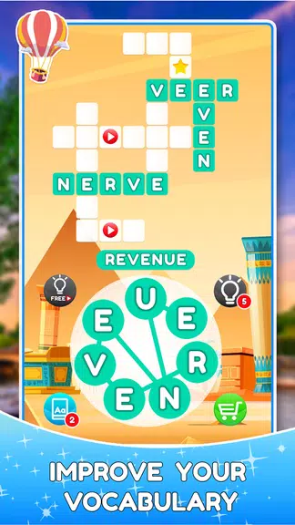 Word Travels Crossword Puzzle Ekran Görüntüsü 3