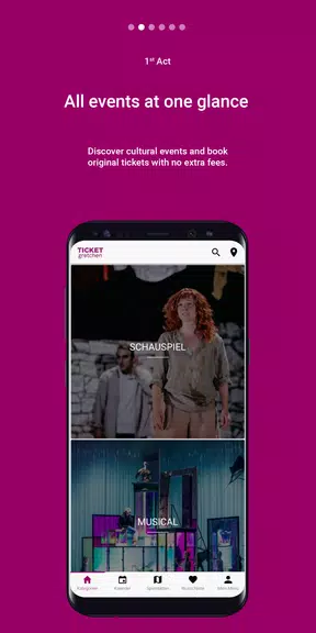 Ticket Gretchen - Event App Скриншот 1