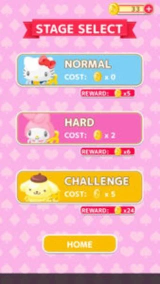 Hello Kitty Solitaire 스크린샷 2