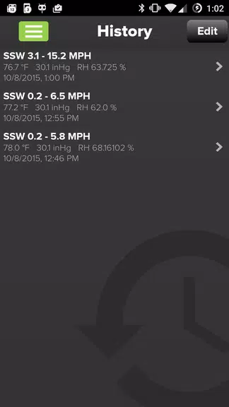 Wind & Weather Meter Schermafbeelding 3