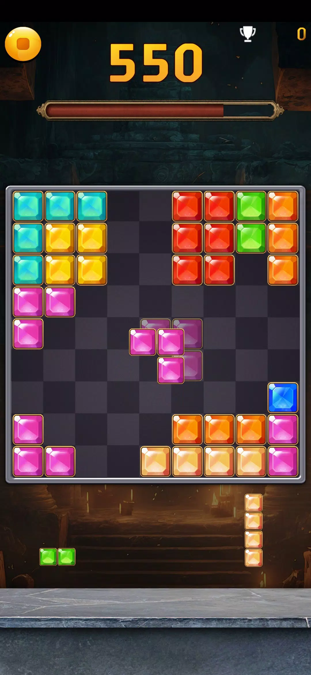 MIRACLE JUWELS - Block Quest Captura de pantalla 1