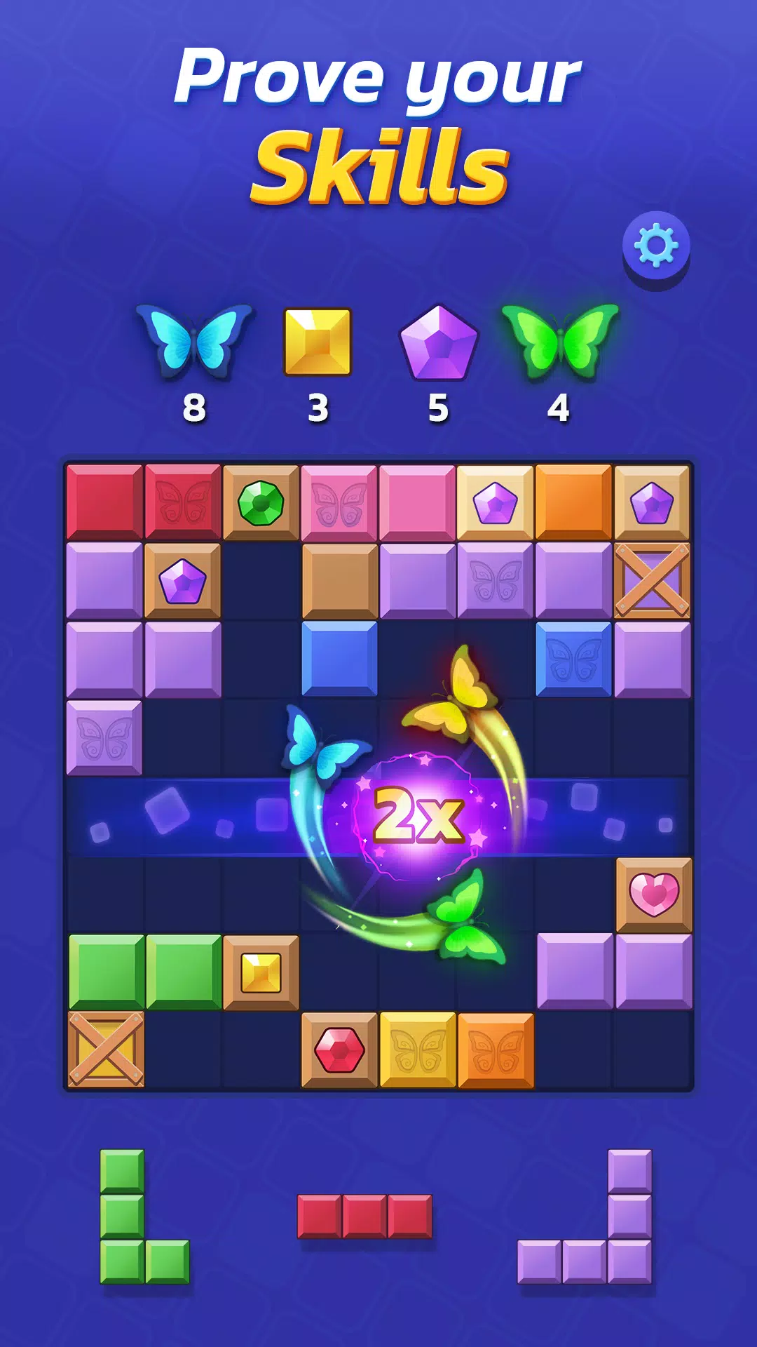 Woodoku Blast 스크린샷 0