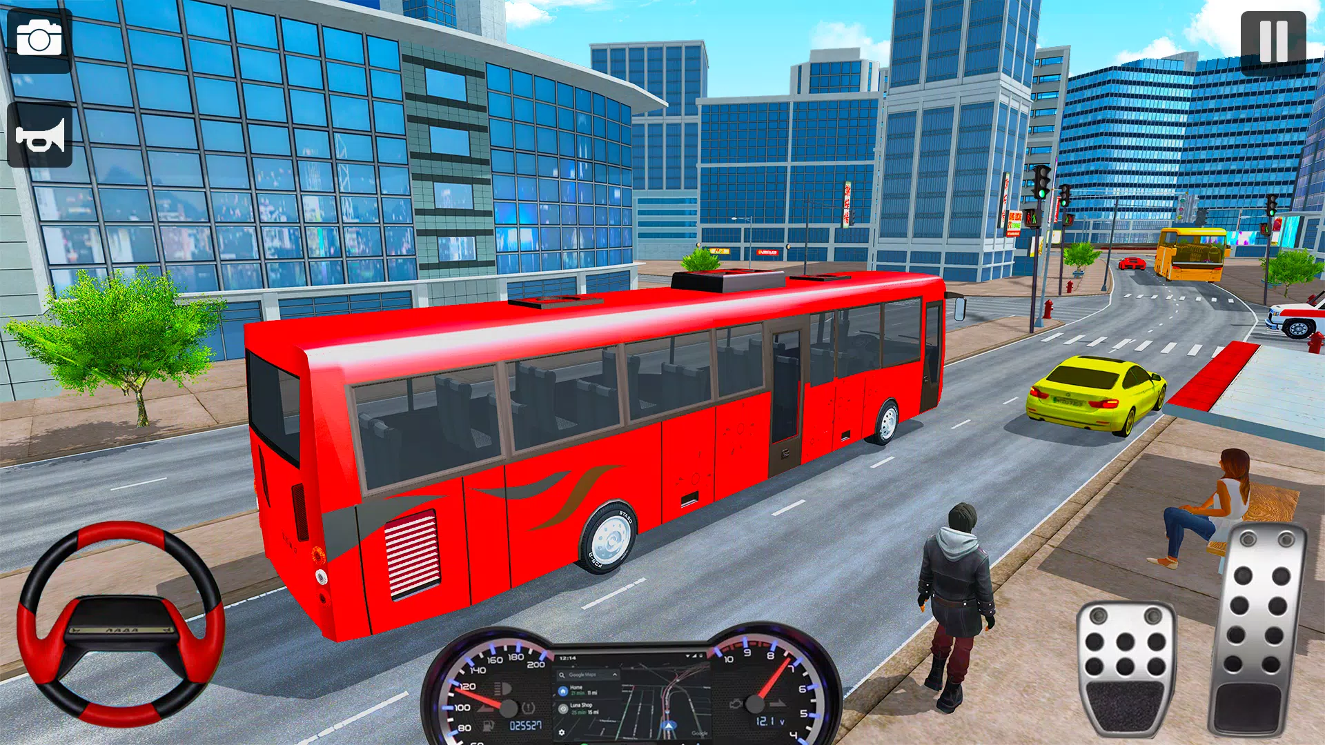 Coach Bus Games Bus Simulator 螢幕截圖 2