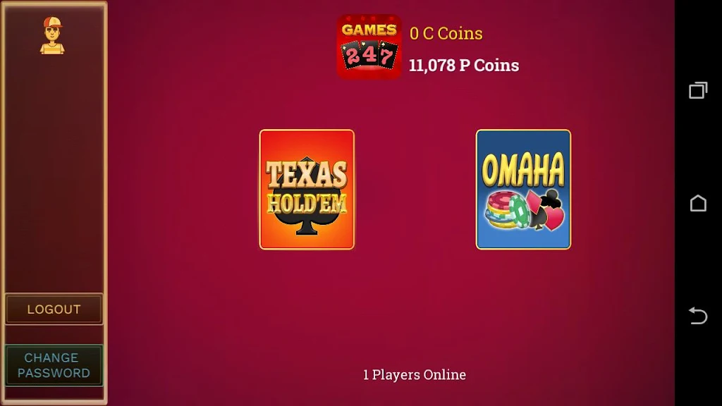 Games247 Casino Ảnh chụp màn hình 1