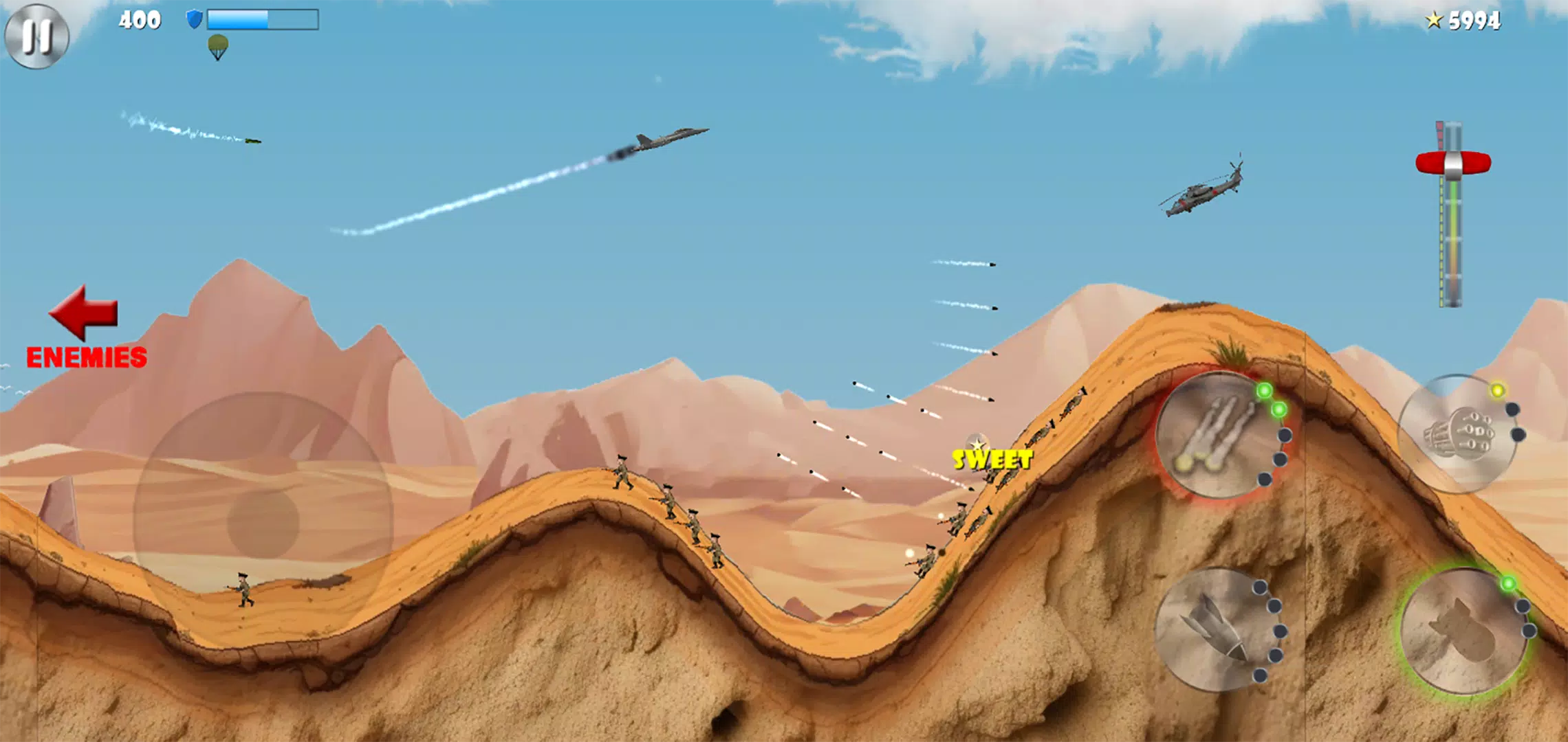 Carpet Bombing 3 スクリーンショット 1