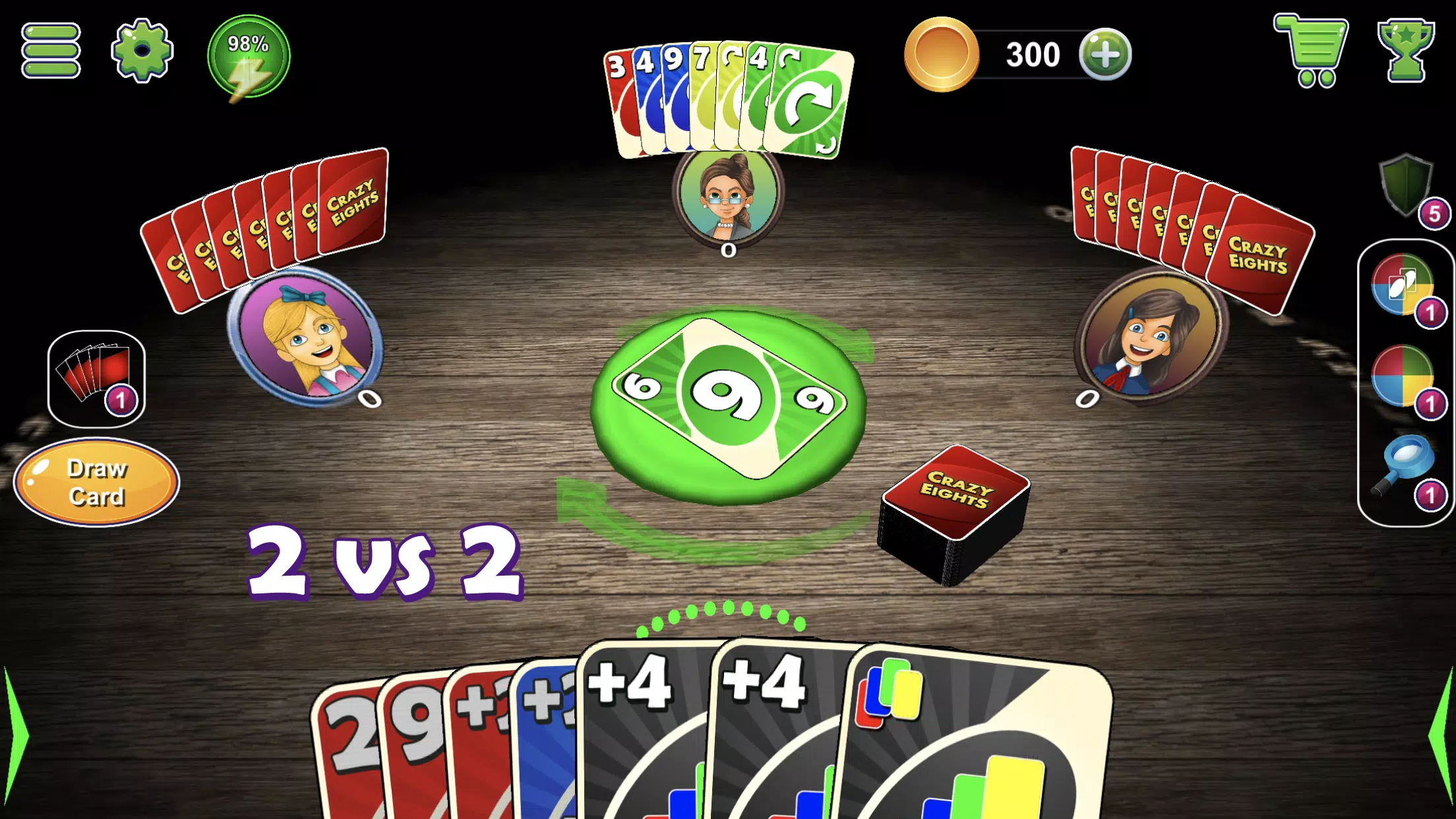 Crazy Eights 3D Captura de pantalla 3