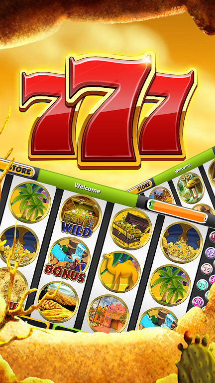 Desert Treasure Slot Machine 7 Captura de tela 1