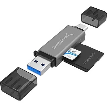 7-Dollar-Micro-SD-Kartenleser für USB-A und USB-C