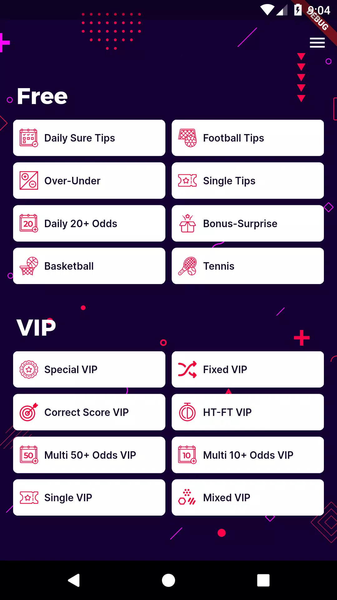 Multi Betting Tips Capture d'écran 2