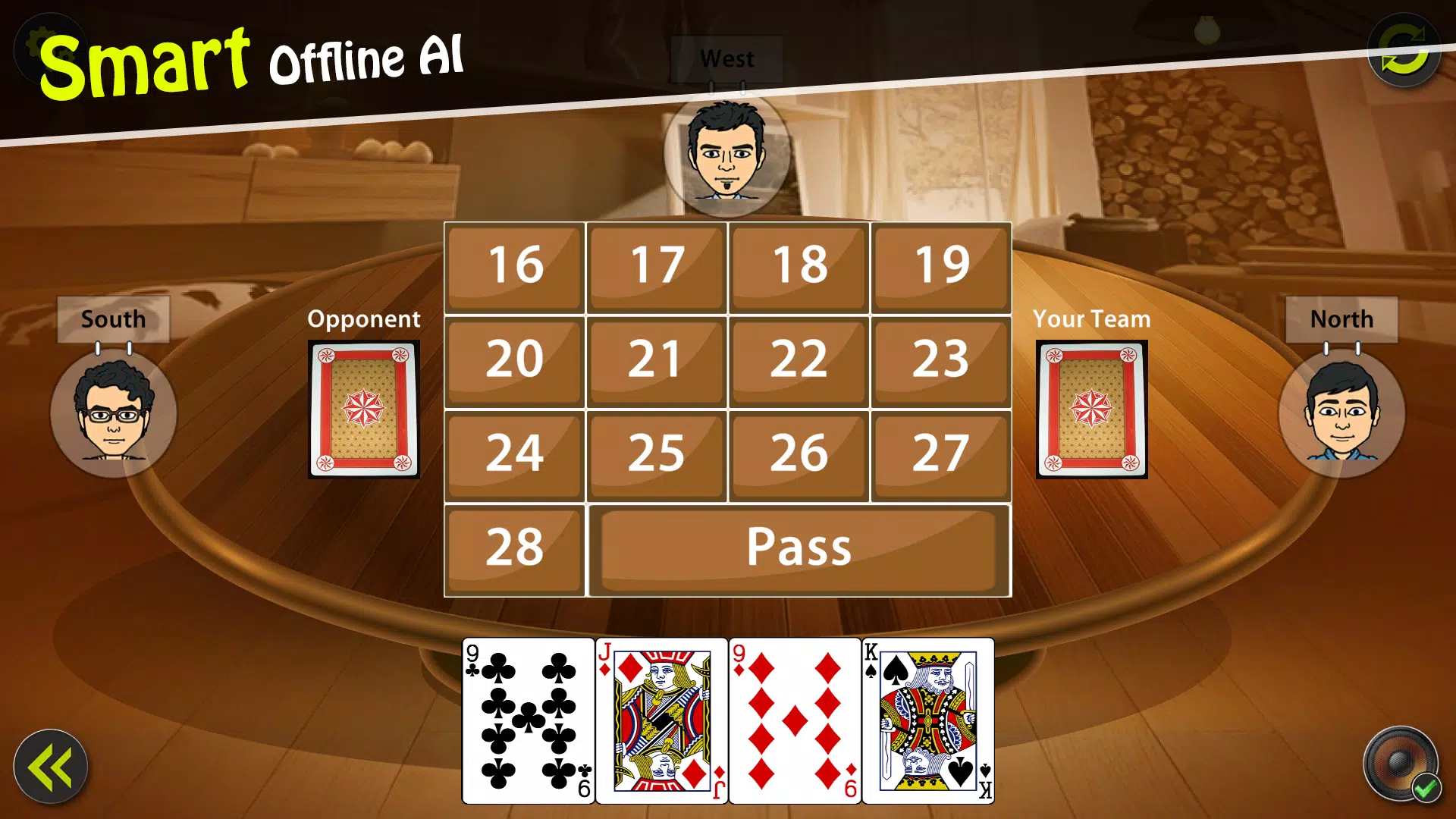 29 Card Game Captura de pantalla 2