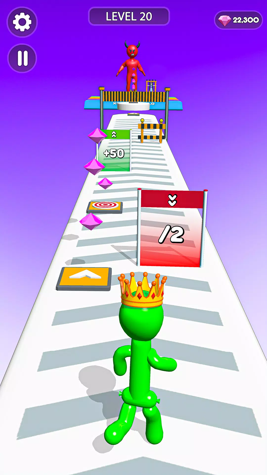 Screw-Man Rush 3D Captura de tela 1