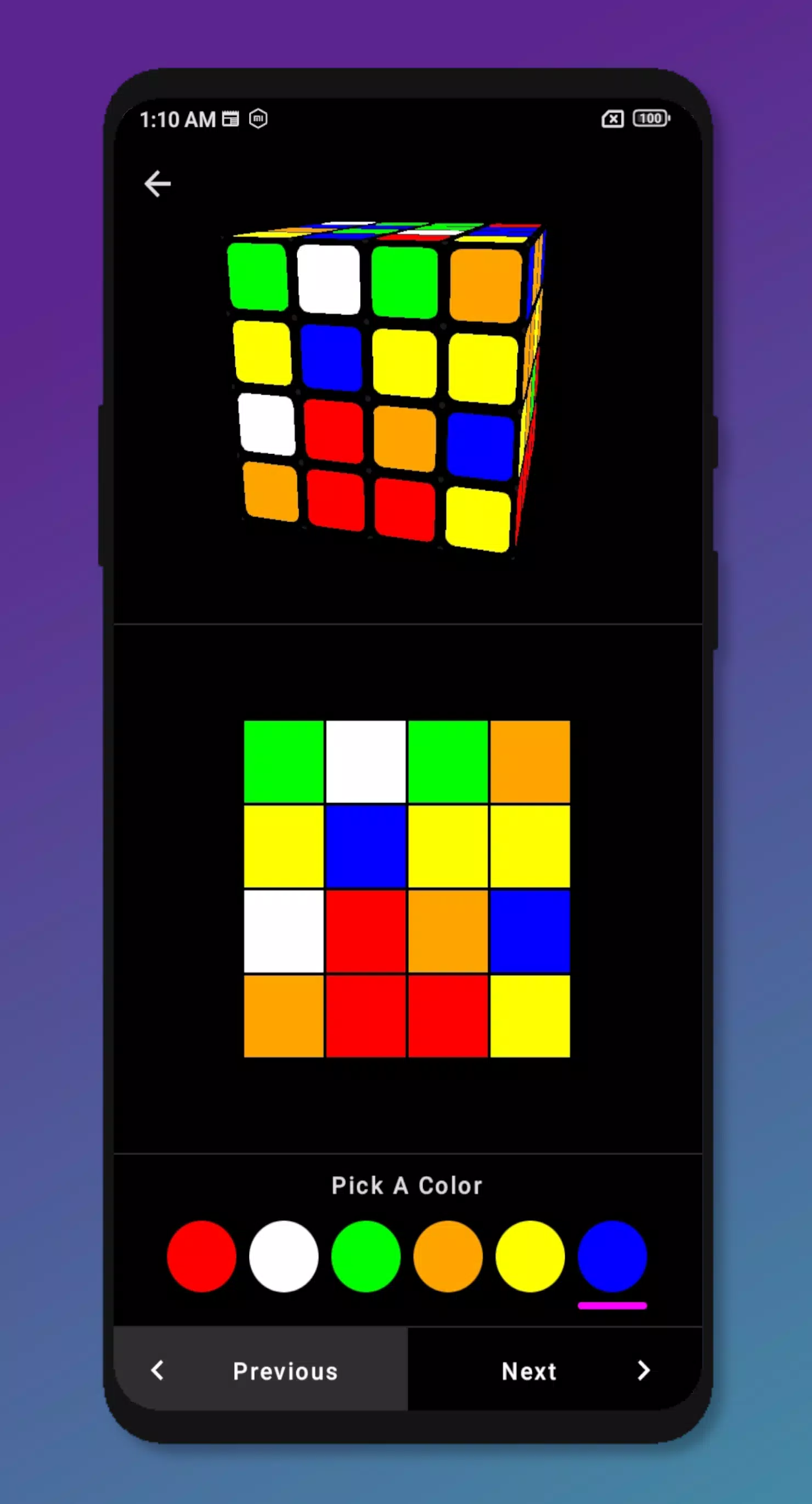 Rubik's Cube Solver 4x4应用截图第3张