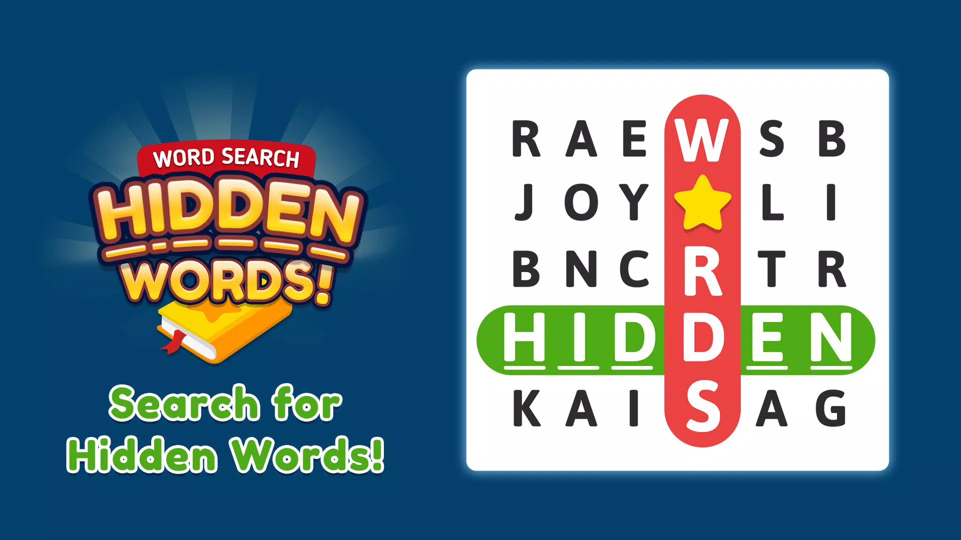 Word Search: Hidden Words Ảnh chụp màn hình 1