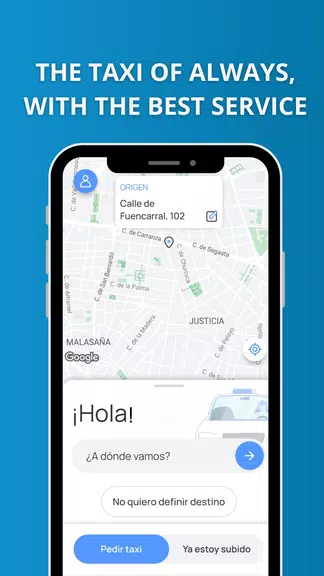 PideTaxi - Taxi in Spain Tangkapan skrin 1