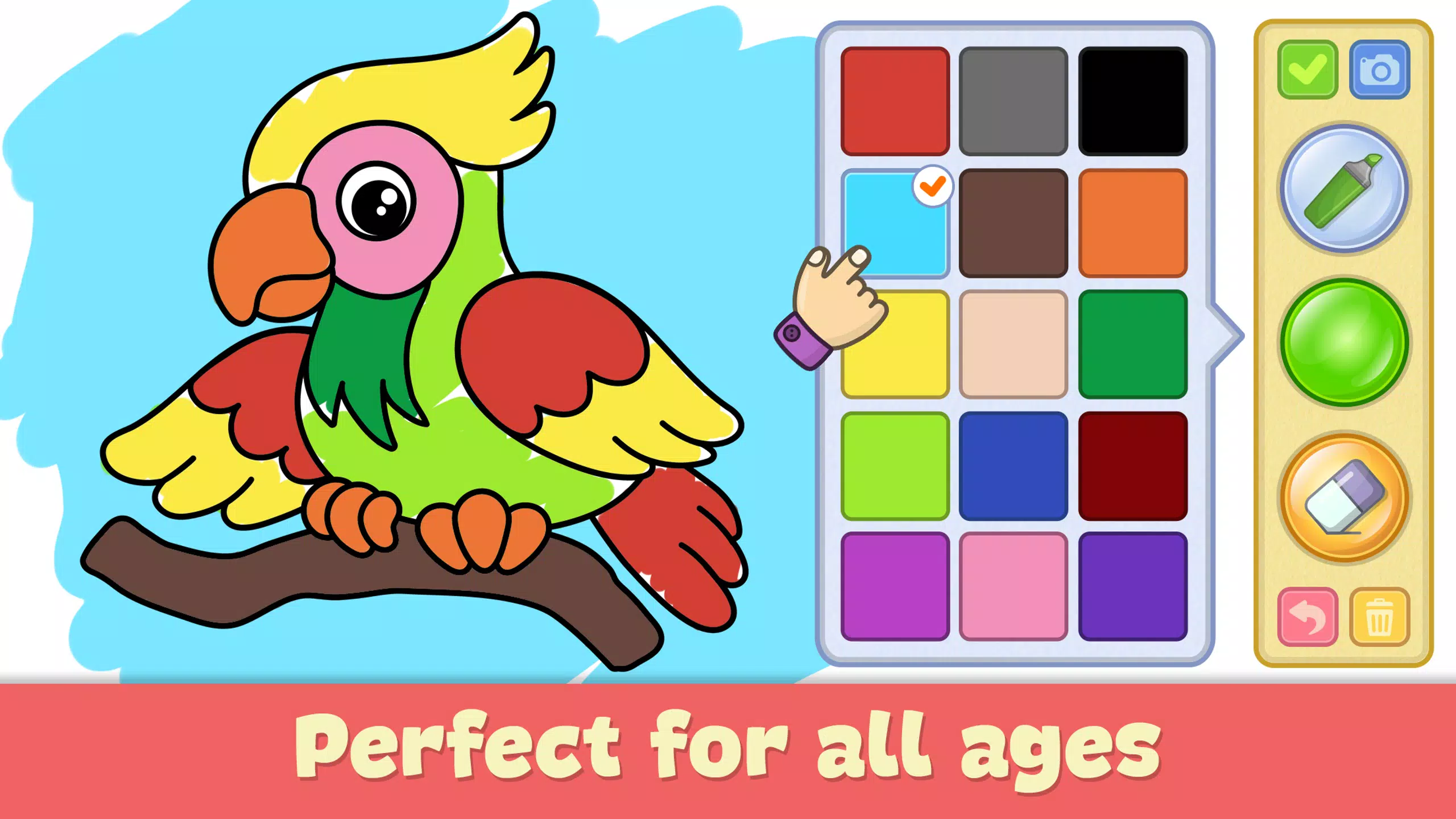 Ausmalspiele für Kinder ab 2 Screenshot 0