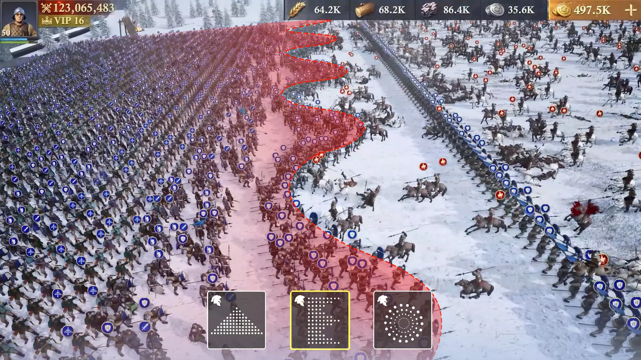 Frost & Flame: King of Avalon Schermafbeelding 2