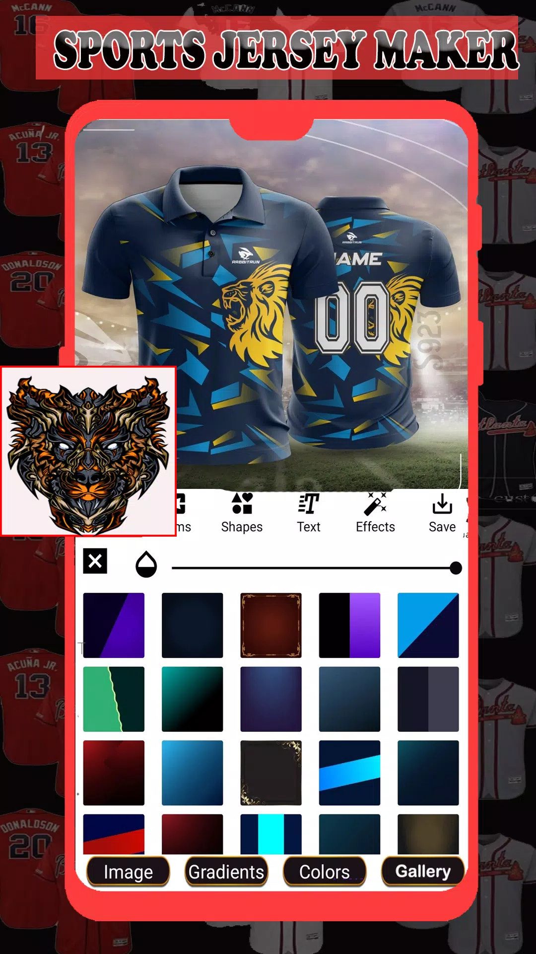 Sports Jersey Maker 스크린샷 3