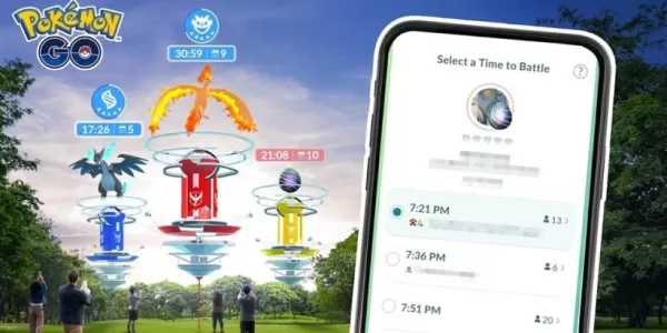 Ang Pokémon Go ay nagdaragdag ng RSVP Planner para sa RAID at pag -iskedyul ng kaganapan