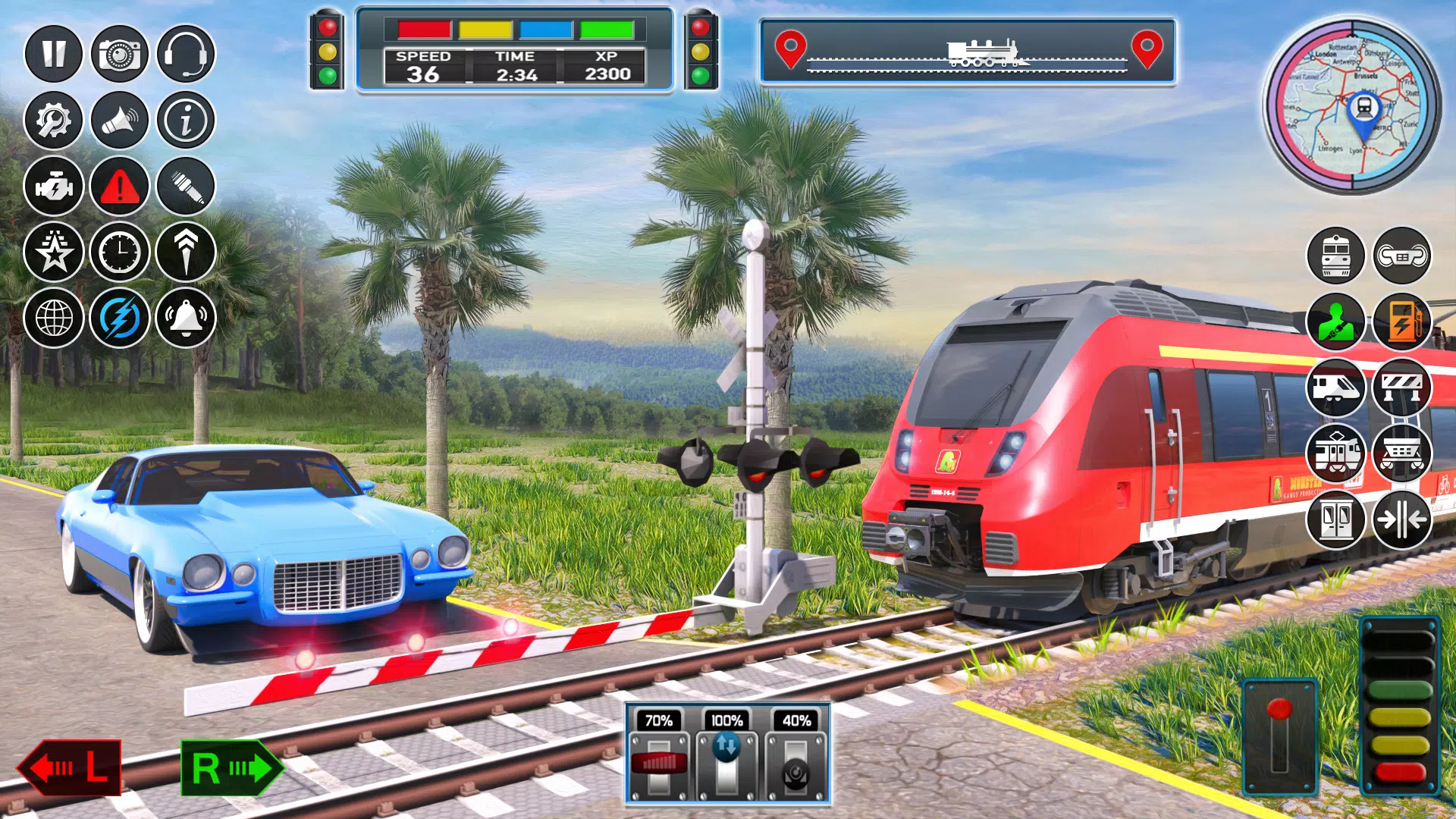 City Train Game Ảnh chụp màn hình 3