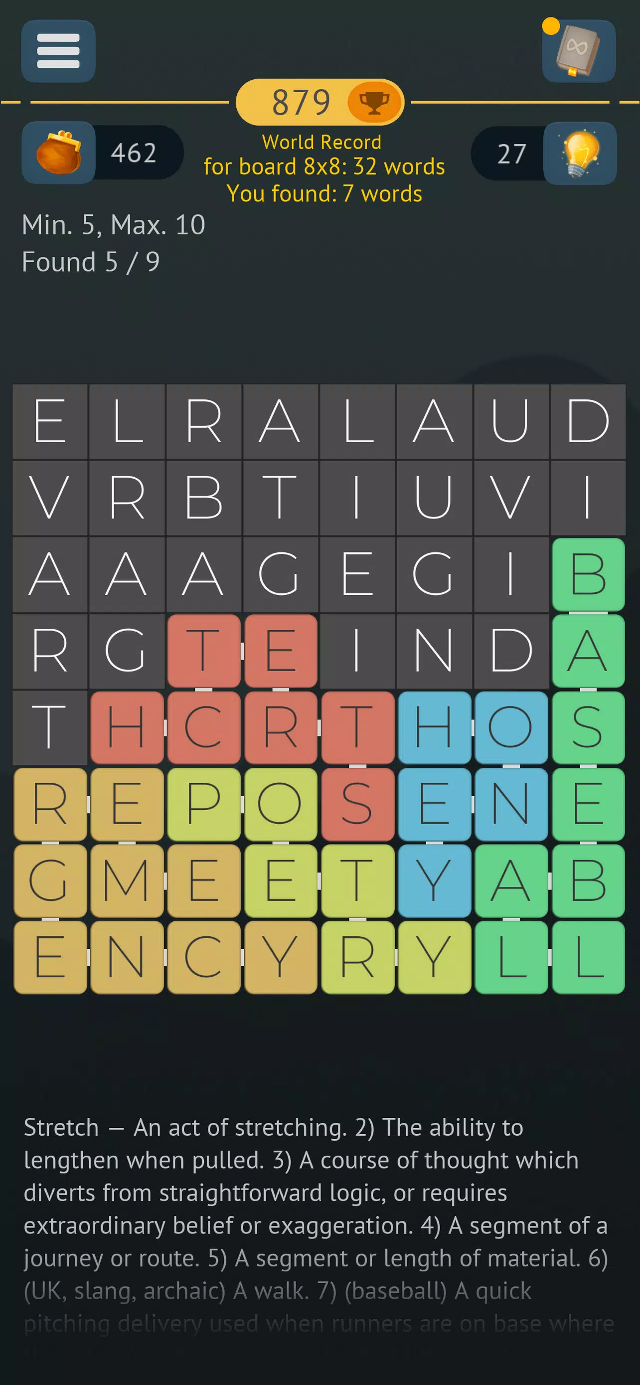 Word Search Infinite Puzzles ภาพหน้าจอ 2