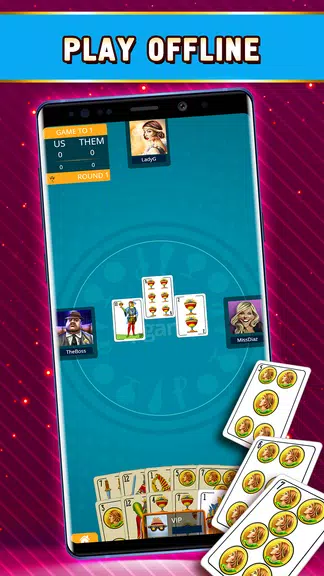 Tute Offline - Card Game应用截图第3张