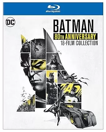 Batman 80-jähriges Jubiläum Blu-ray Collection Treffer am niedrigsten Preis im Jahr 2025