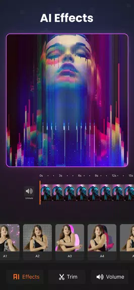 Add Music To Video & AI Editor Ảnh chụp màn hình 0