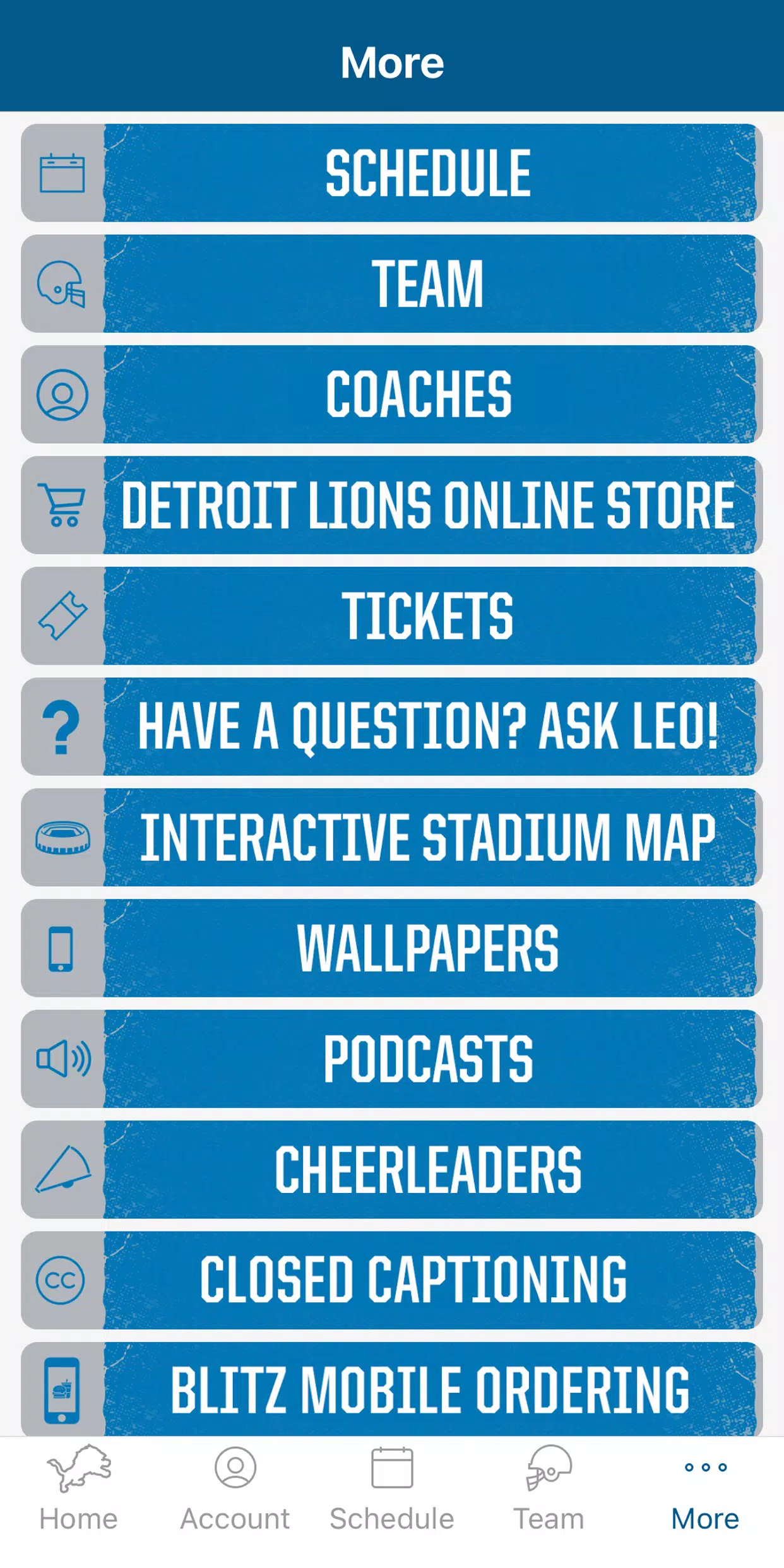 Detroit Lions Mobile Captura de pantalla 2