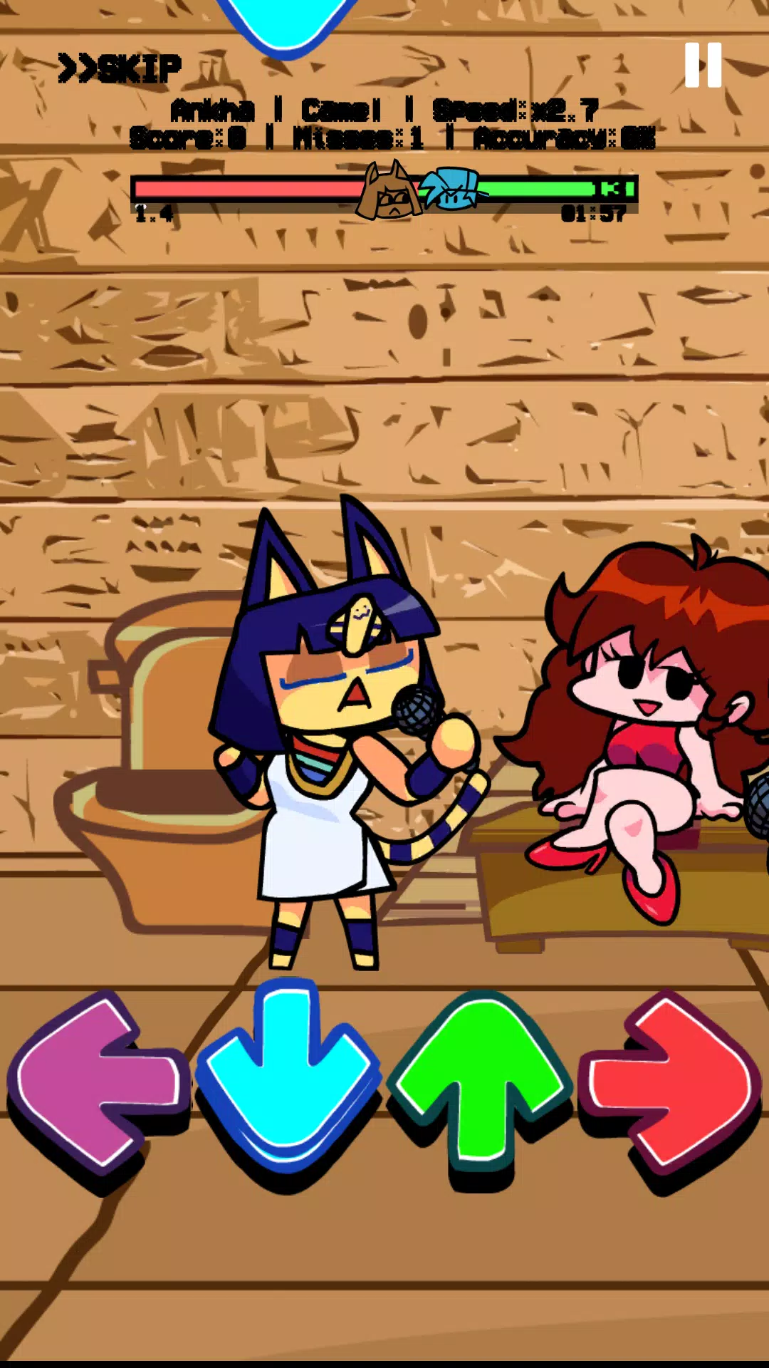 FNF Mashup Tail Rainbow Friend Capture d'écran 2