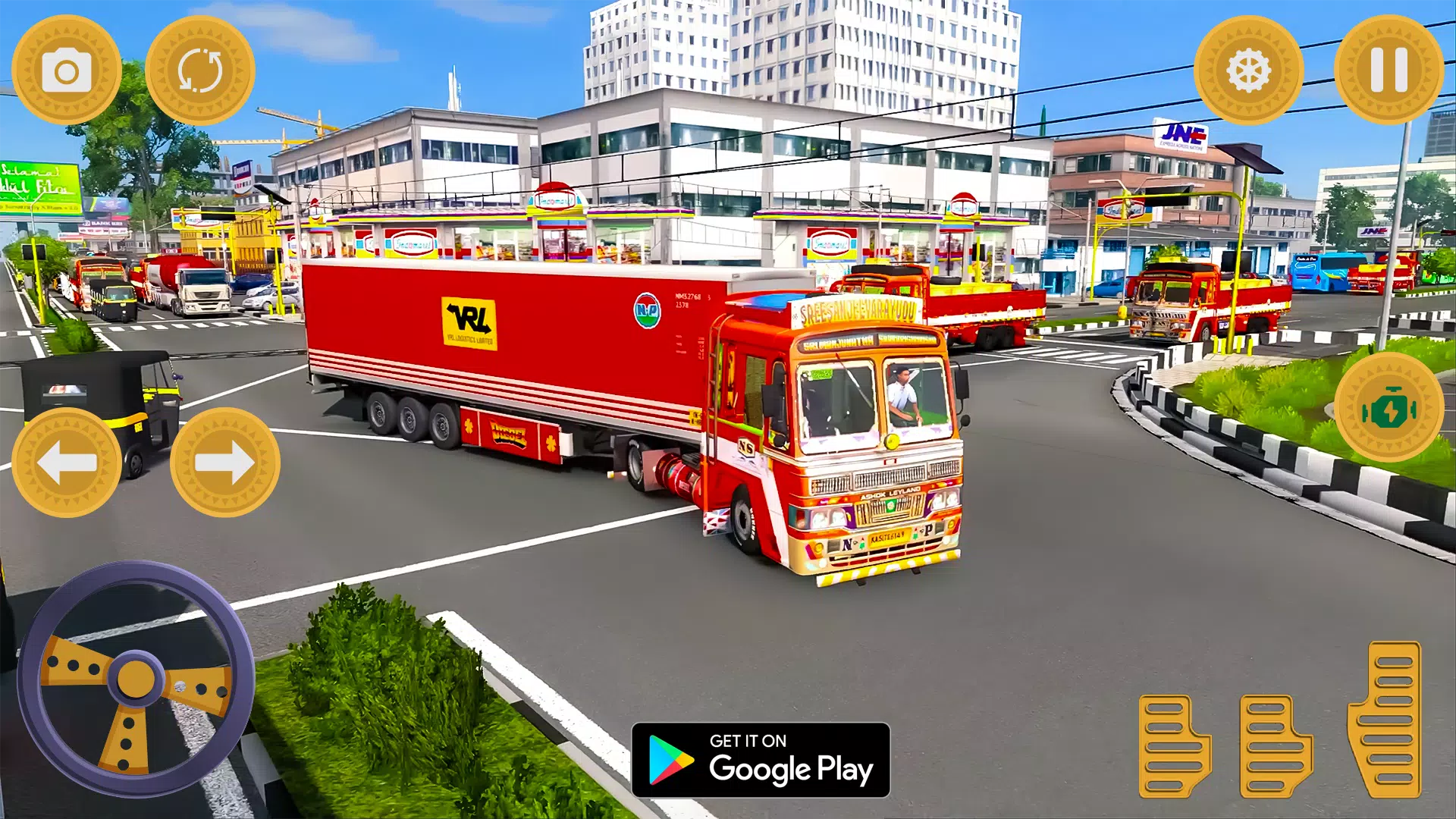 Indian Truck Cargo Simulator ภาพหน้าจอ 0