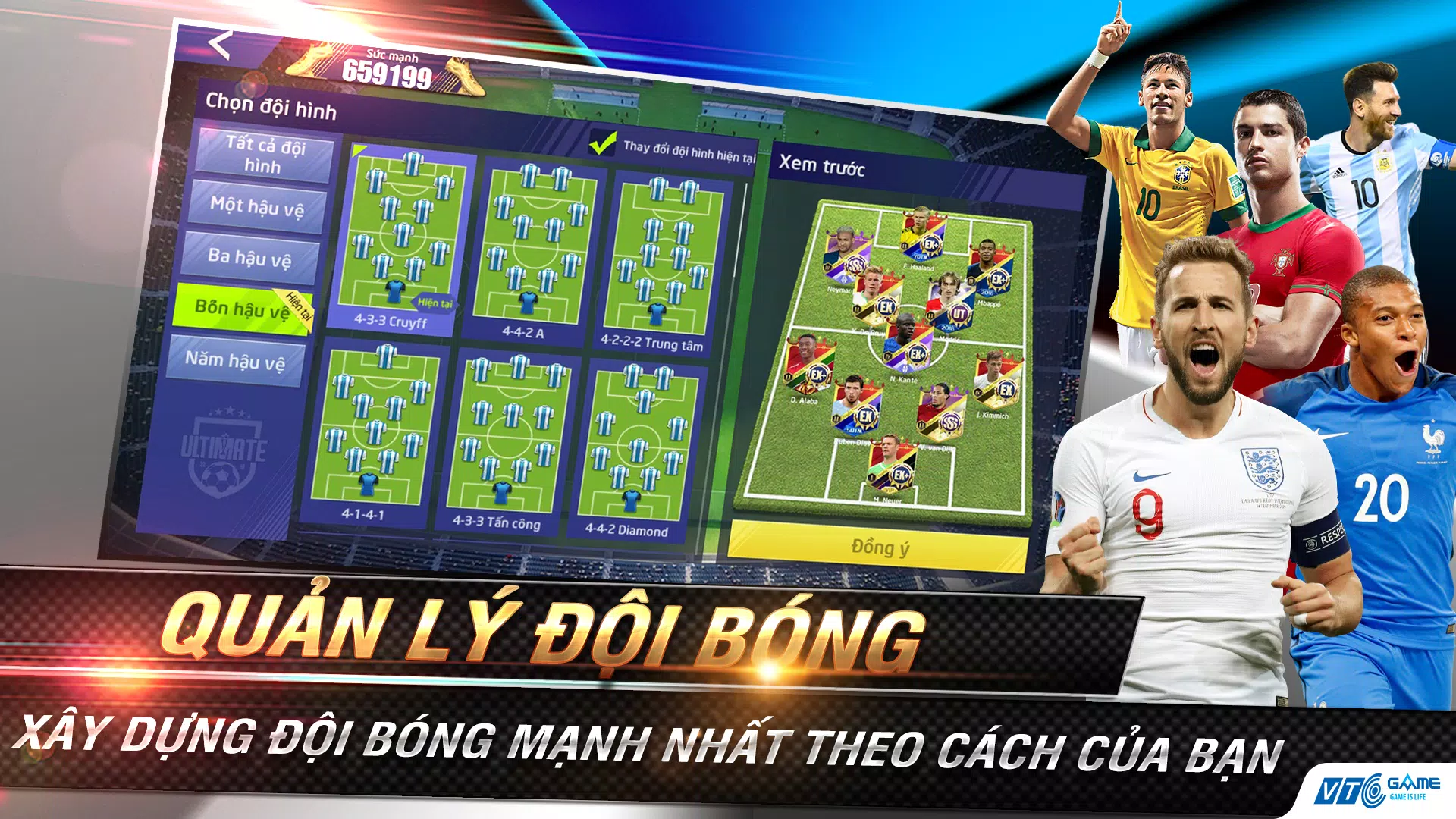 UFC - Siêu Sao Bóng Đá Schermafbeelding 2