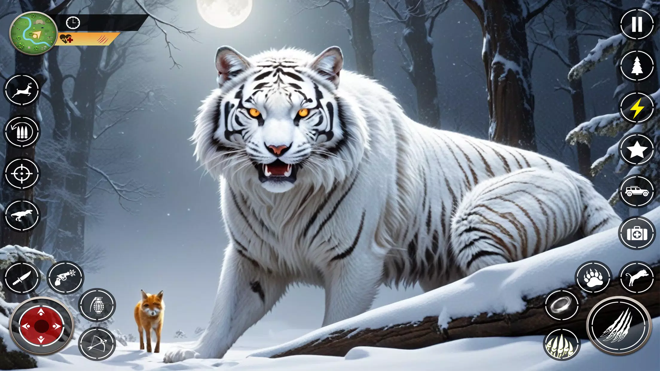 Snow Tiger Family Simulator 3D 螢幕截圖 2