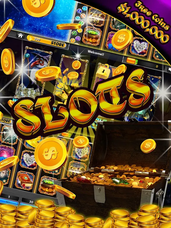 Cash Wizard Slots: Free Скриншот 0