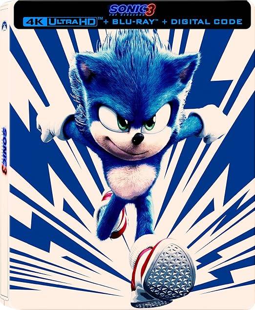 Sonic the Hedgehog 3 Steelbook - Sonic