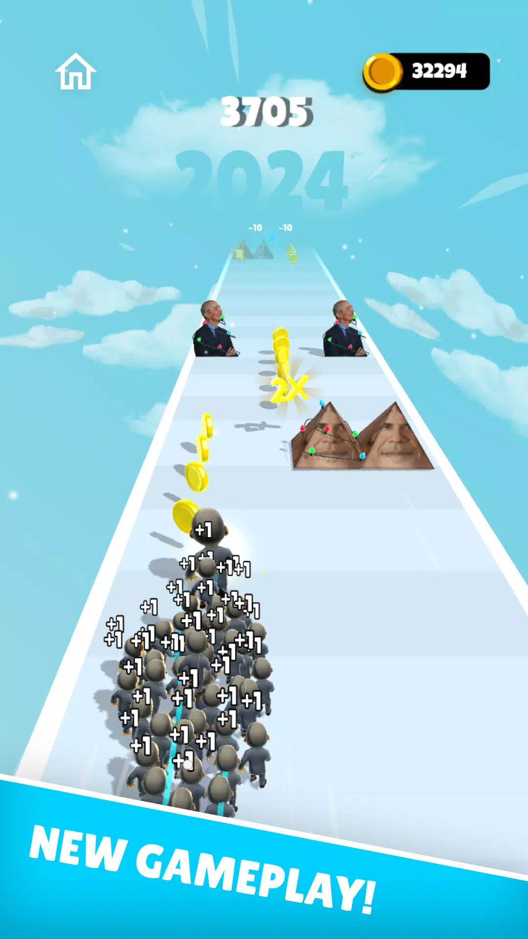 Obama Run! スクリーンショット 3