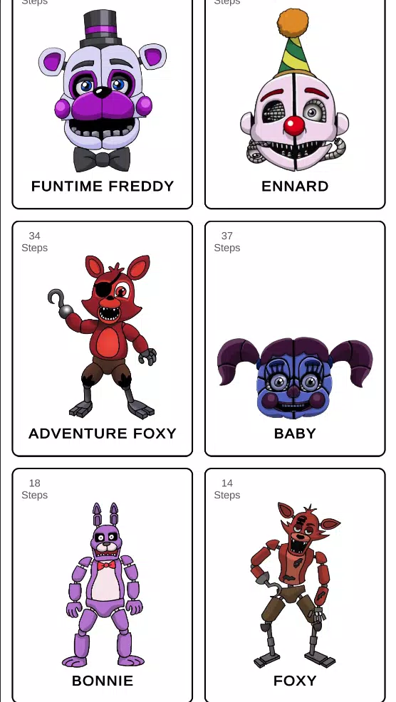 How to draw fnaffs 螢幕截圖 1