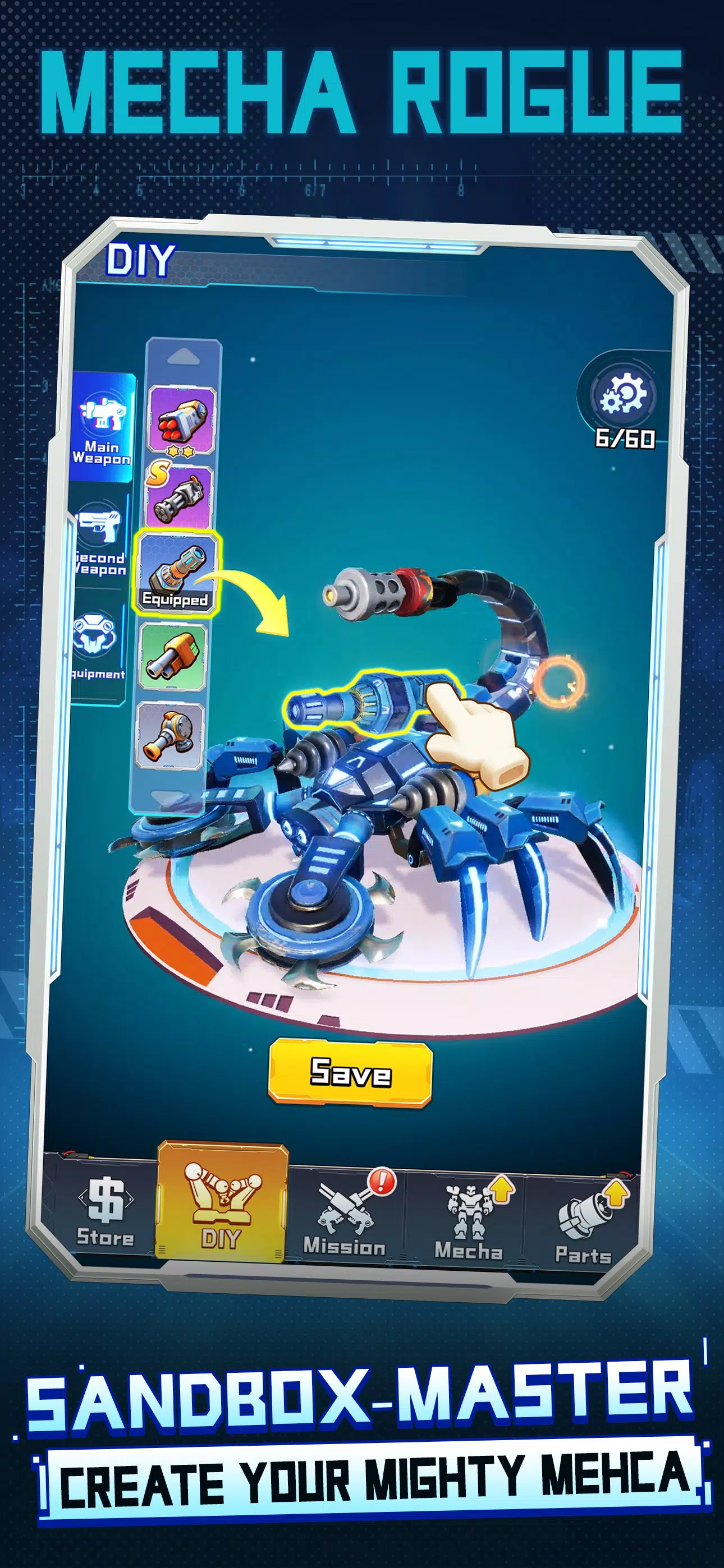 Mecha Rogue Скриншот 1