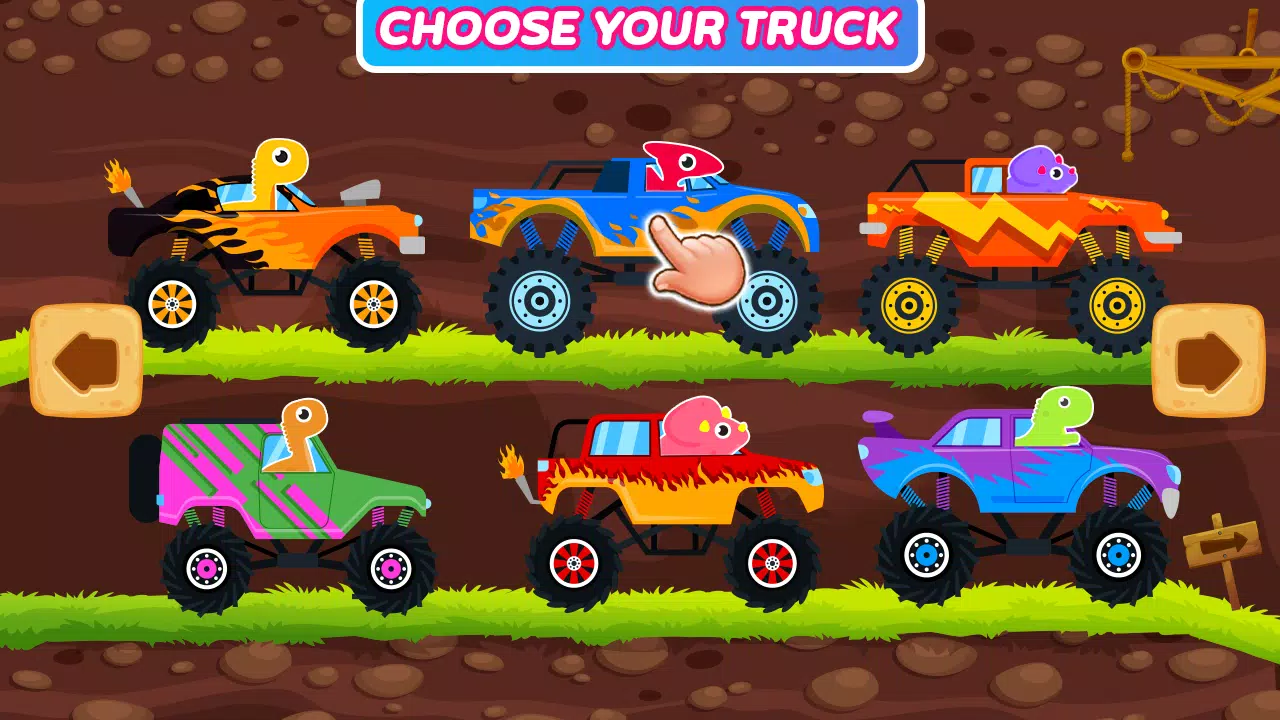 Dinosaurs Trucks Auto Workshop ภาพหน้าจอ 2